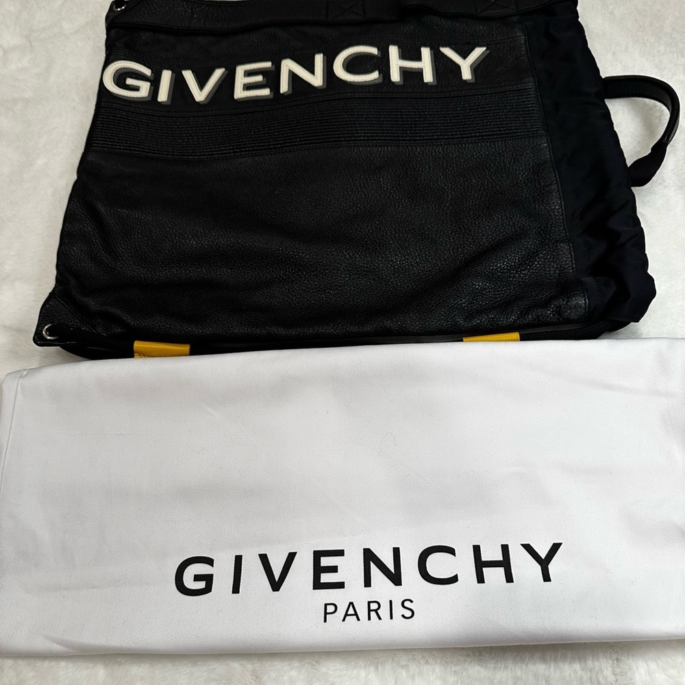 Givenchy Black Drawstring Bag-unisex - Picture 12 of 12